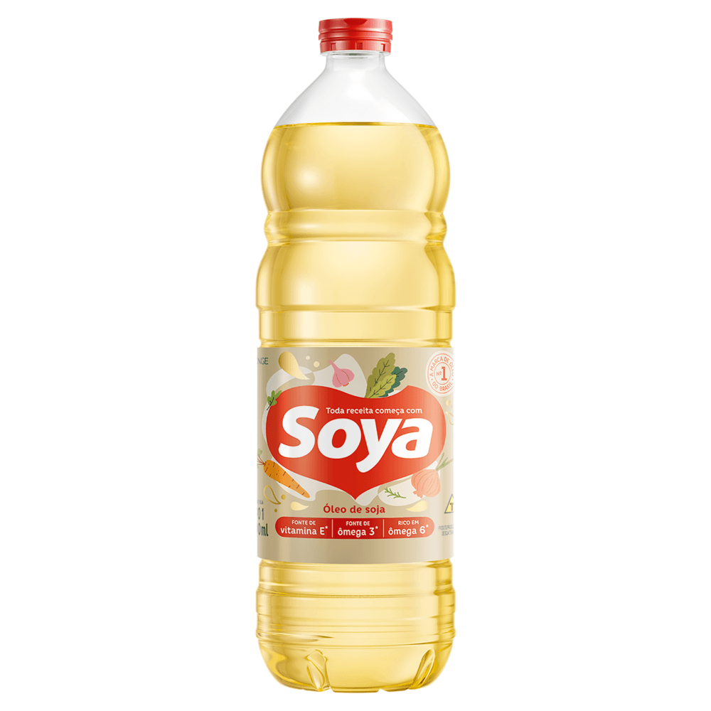 Óleo De Soja Soya Pet 900ml.